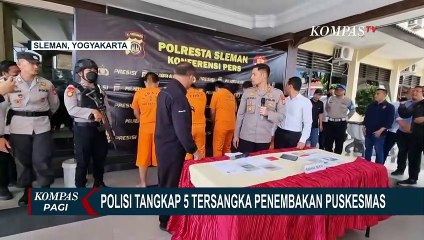 Polisi Tetapkan 5 Pelaku Teror Penembakan Puskesmas Depok 1 Sleman