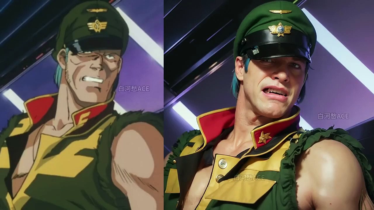 Gundam 0083 Stardust Memory Real Person Made by AI 新機動戦記ガンダム0083 実写版  高达0083真人版