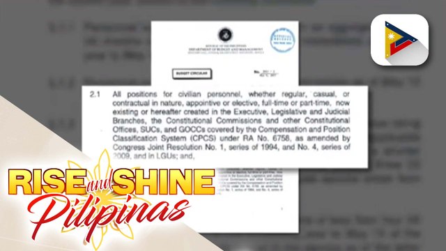 Mid-year bonus, matatanggap na ng mga kwalipikadong empleyado ng pamahalaan