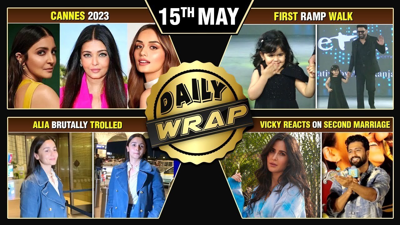 Cannes 2023, Kapil Sharma's Daughter's FIRST Ramp Walk, Alia Bhatt BRUTALLY Trolled | Top 10 News