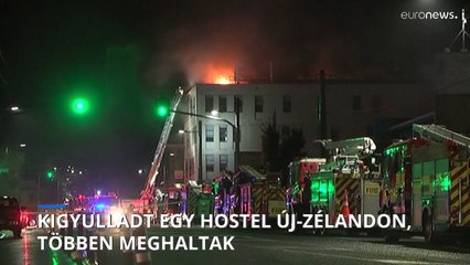 Kigyulladt egy hostel Új-Zélandon többen meghaltak