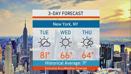 Thunderstorms, dry weather forecast for the Northeast