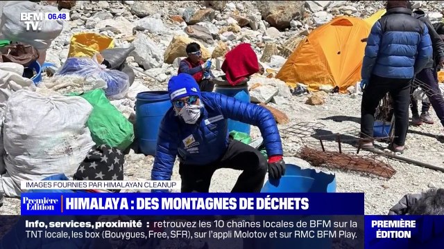 Cette association collecte les déchets abandonnés par les alpinistes sur l'Himalaya