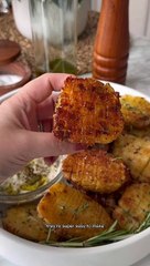 The crispiest Parmesan potatoes 