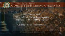 Native communities’ priorities for the 118th Congress | Senate Indian Affairs Congressional Hearing