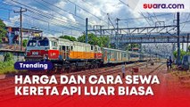 Harga dan Cara Sewa Kereta Api Luar Biasa yang Disewa SMAN 3 Bandung untuk Study Tour