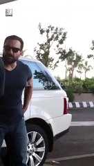 Saif Ali Khan ने एयरपोर्ट पर हड़बड़ी में जाते हुए दिखे
