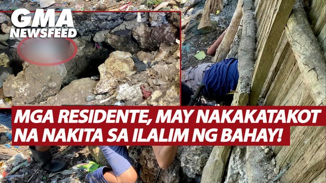 Mga residente, may nakakatakot na nakita sa ilalim ng bahay! | GMA News Feed
