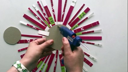 How to make a box out of cardboard and paper | Papier-mâché pumpkin box