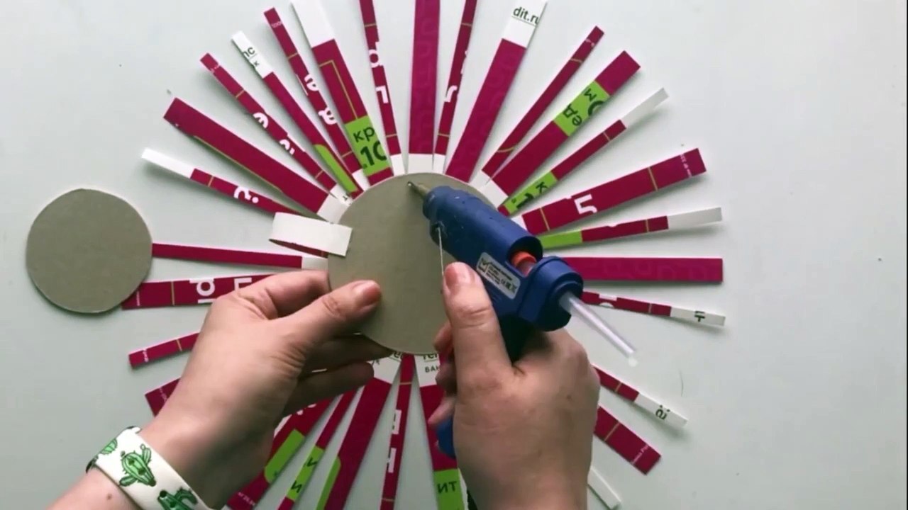 How to make a box out of cardboard and paper | Papier-mâché pumpkin box