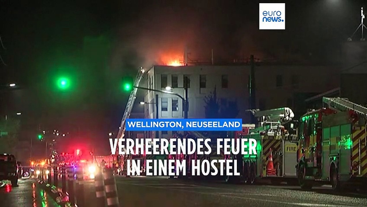 'Schlimmster Alptraum': Verheerender Brand in neuseeländischem Hostel