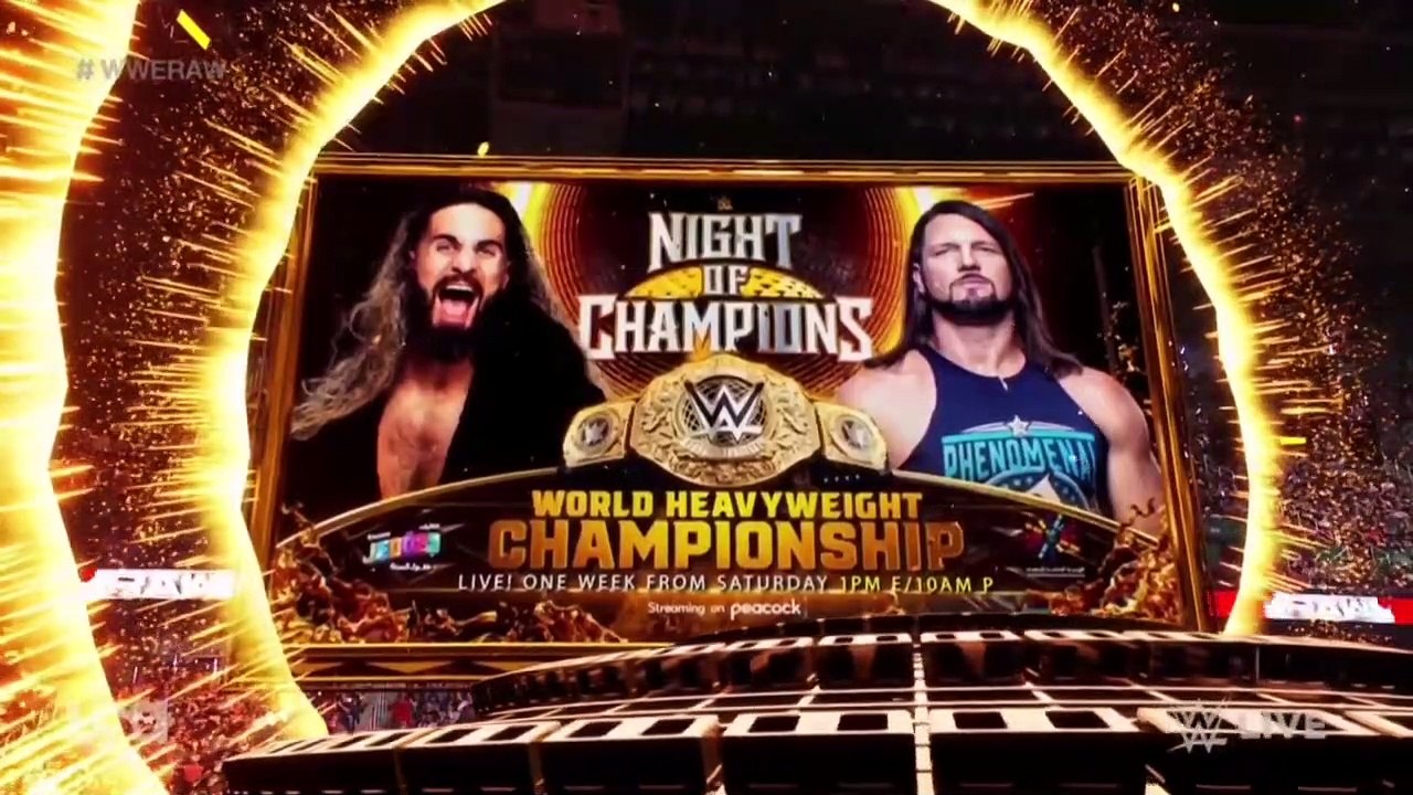 Gunther Entrance on Raw: WWE Raw, May 15, 2023