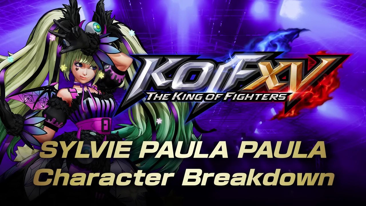 The King of Fighters XV - Sylvie Paula Paula en détail