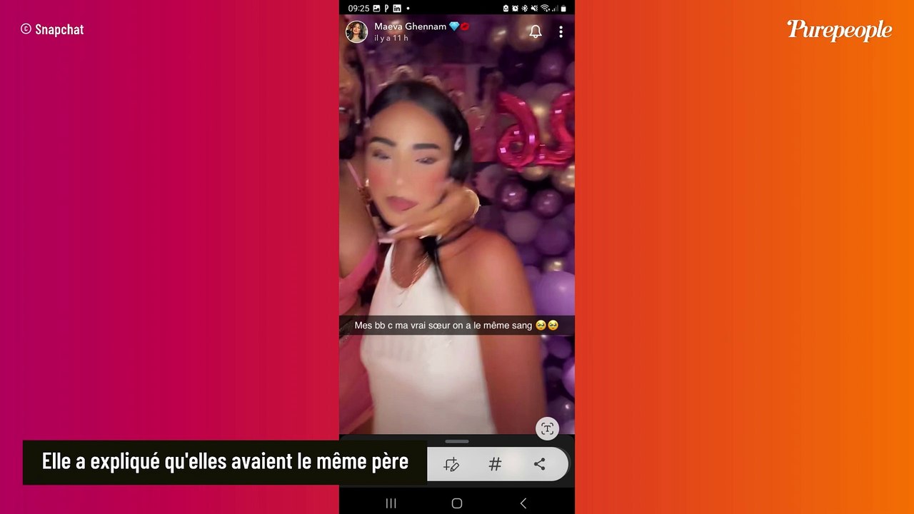 Maeva Ghennam présente sa jeune demi-soeur totalement canon : elle est son sosie