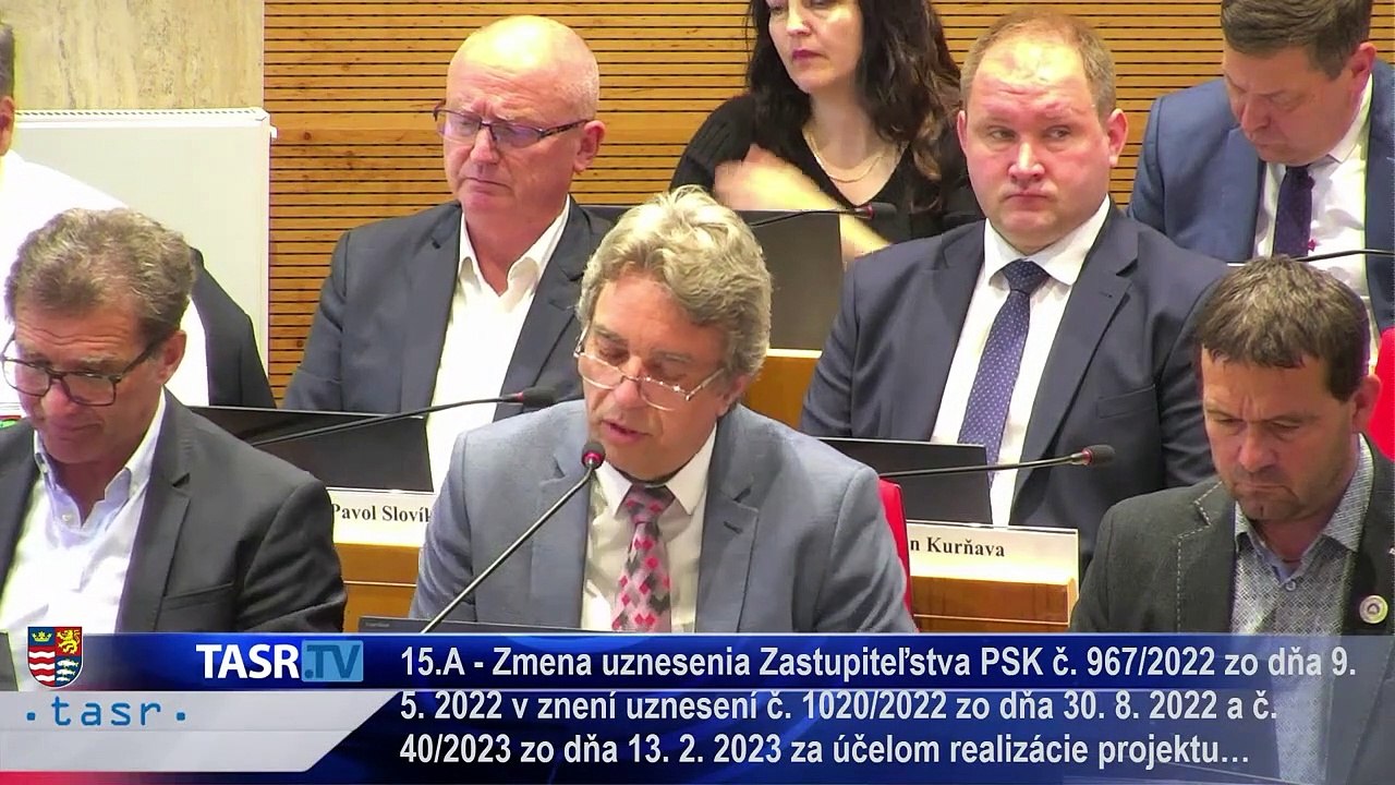 PREŠOV-PSK 6: Záznam zasadnutia Zastupiteľstva Prešovského samosprávneho kraja (PSK)