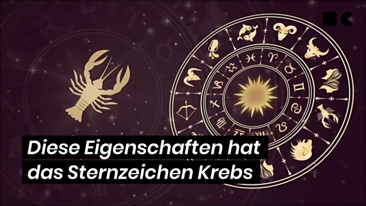Diese Eigenschaften hat das Sternzeichen Krebs