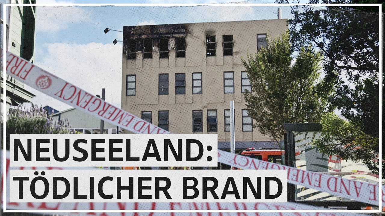 Mehrere Tote bei Brand in Hostel in Neuseeland