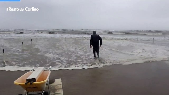 maltempo 16 maggio: le mareggiate sulla costa