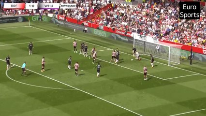 Descargar video: Brentford 2-0 West Ham Mbeumo Wissa  Premier League highlights 22-23