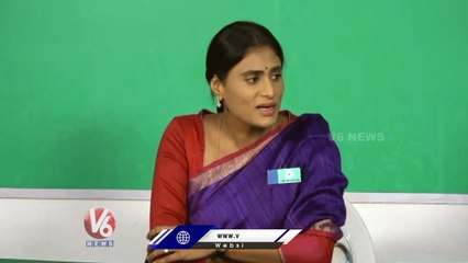 YS Sharmila Comments On Congress Party Over Joining Leaders From Other Party  _ V6 News