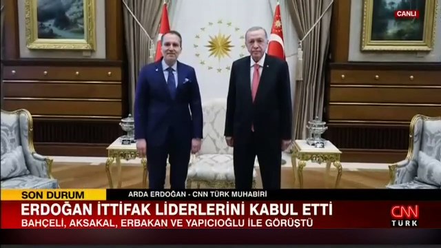 Ankara'da kritik zirve... Erdoğan ve Bahçeli görüşmesi başladı