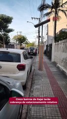 Estacionamento rotativo também será cobrado em bairros de Itajaí