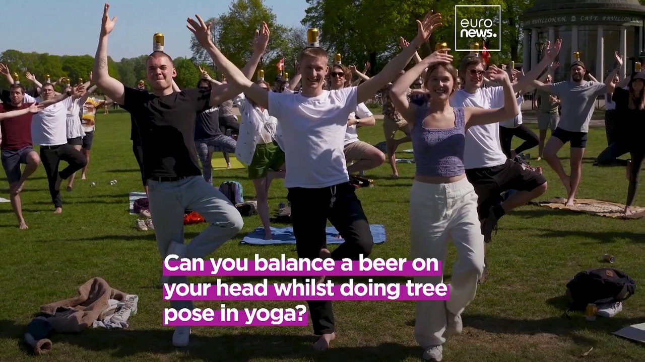 International Beer Day: Would you have the bottle to try "beer yoga"?