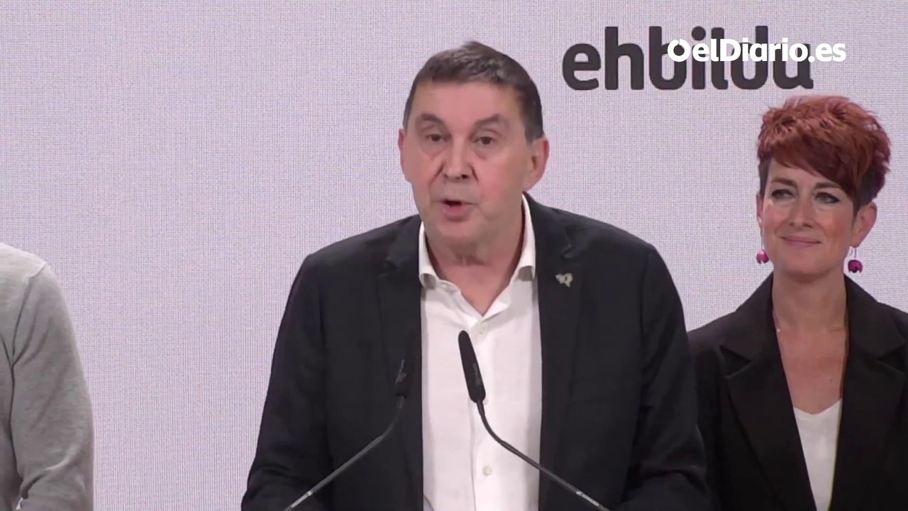 Otegi afirma que el "gesto" de retirar a los exterroristas de las listas de EH Bildu tiene que desinflamar la campaña