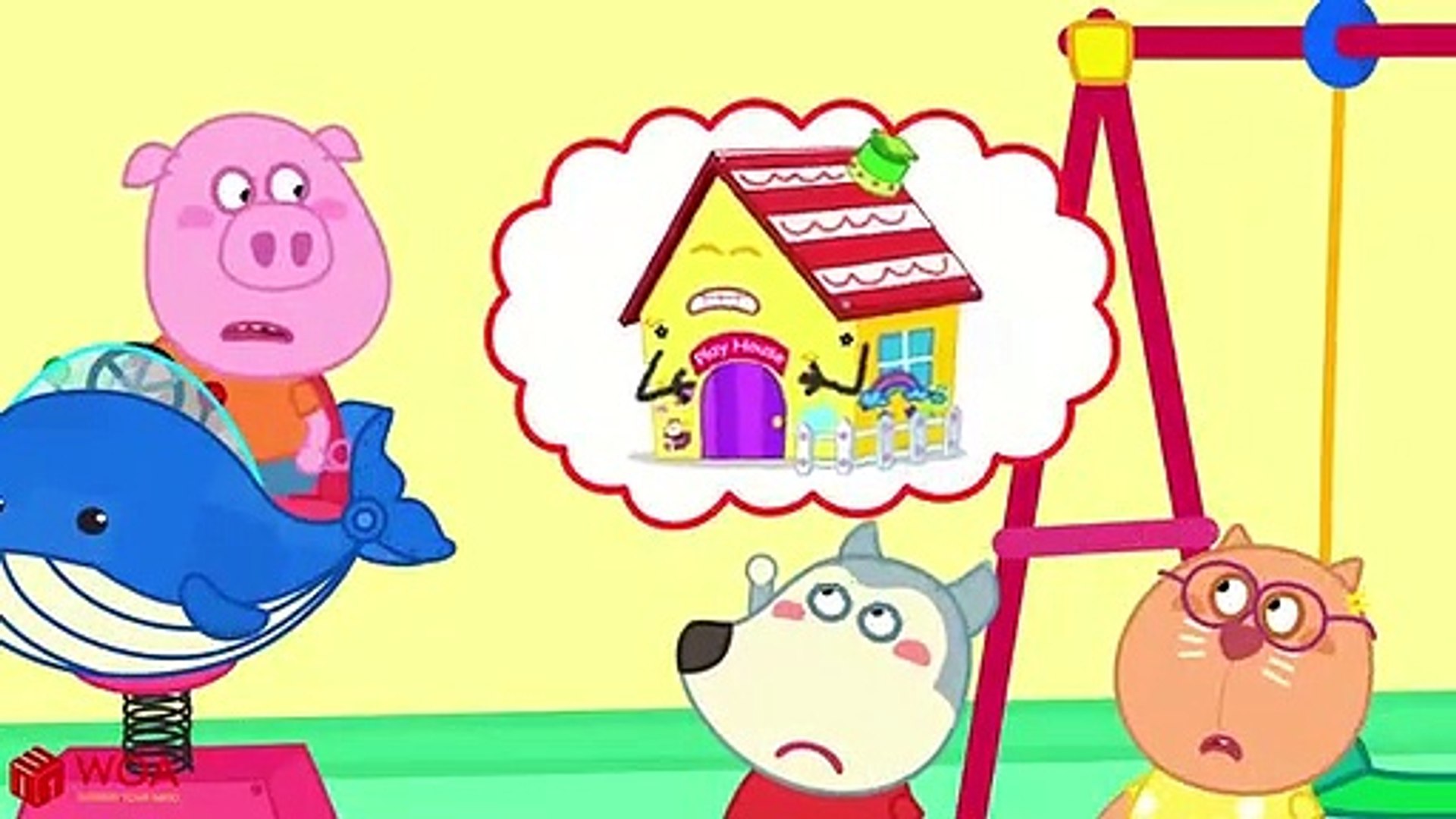 Wolfoo Plays with Giant Rainbow Flowers  Wolfoo Family Kids Cartoon -  video Dailymotion