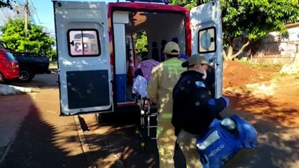 Com lesões no quadril e no rosto, idosa de 92 anos é socorrida no Bairro Santa Cruz