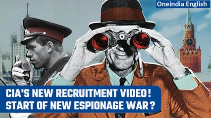 CIA releases new recruitment video to lure Russians into spying for them | Oneindia News