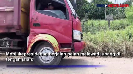 Jokowi Tinjau Jalan Rusak: Pemerintah Pusat akan Ambil Alih Perbaikan
