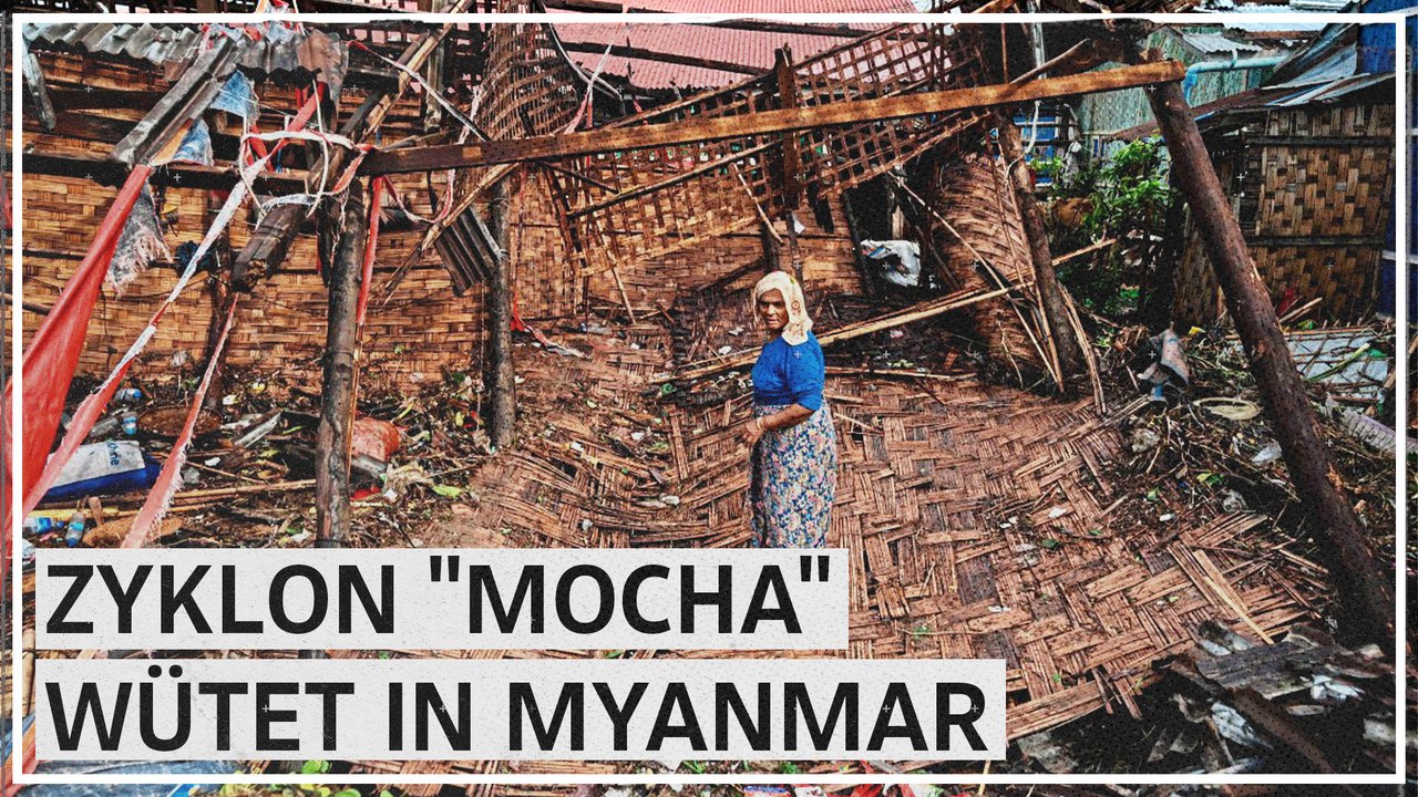 Mehr als 400 Tote durch Zyklon 'Mocha' in Myanmar