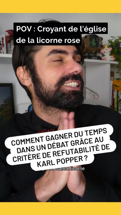 Gagner du temps dans un débat (critère de réfutabilité)