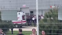Bursa'da fabrikada yük indiren vinç devrildi: 1 kişi öldü, 2 kişi yaralandı