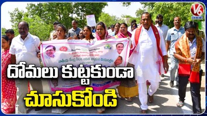 CM KCR Had Developed Hospitals With 10,000 Crores, Says Minister Malla Reddy _ Medchal _ V6 News