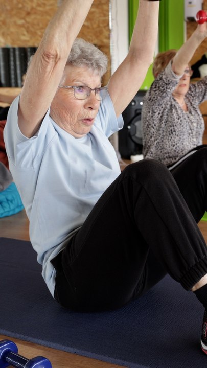 Micheline, 82 ans, est championne de France du 100 mètres