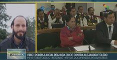 Poder judicial de Perú rehabilita juicio oral contra expresidente Alejandro Toledo