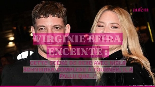 Virginie Efira enceinte : cette scène de sexe avec Niels Schneider complexe à tourner, Il a fallu que...