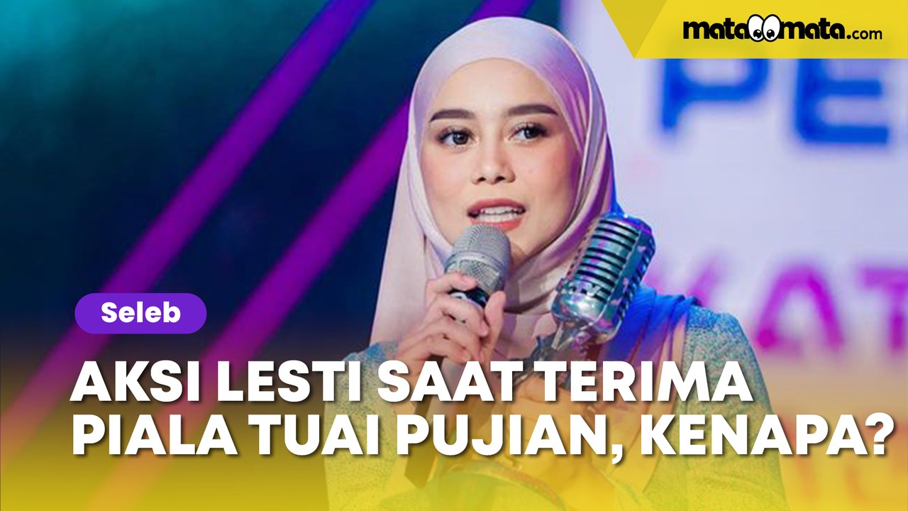 Adab Lesti Kejora saat Terima Piala Dikomentari: Merendahlah sampai Orang Lain Tak Bisa Merendahkanmu