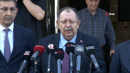 YSK Başkanı Ahmet Yener'den seçim açıklaması