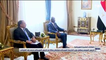 الرئيس عبد الفتاح السيسي يستقبل وزير الشئون الخارجية والتعاون الموريتاني