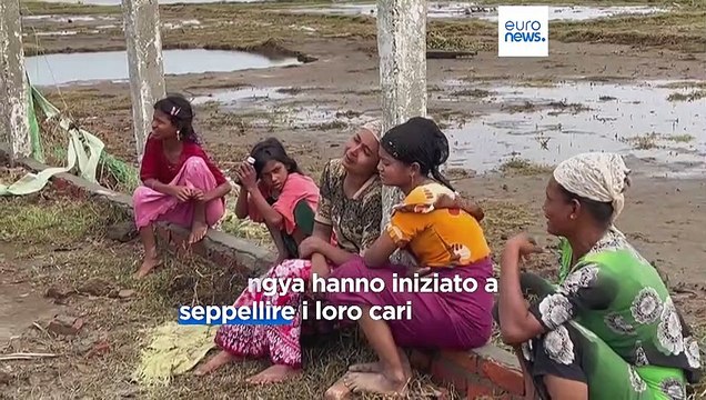 Myanmar: ciclone Mocha devastante, si temono centinaia di morti