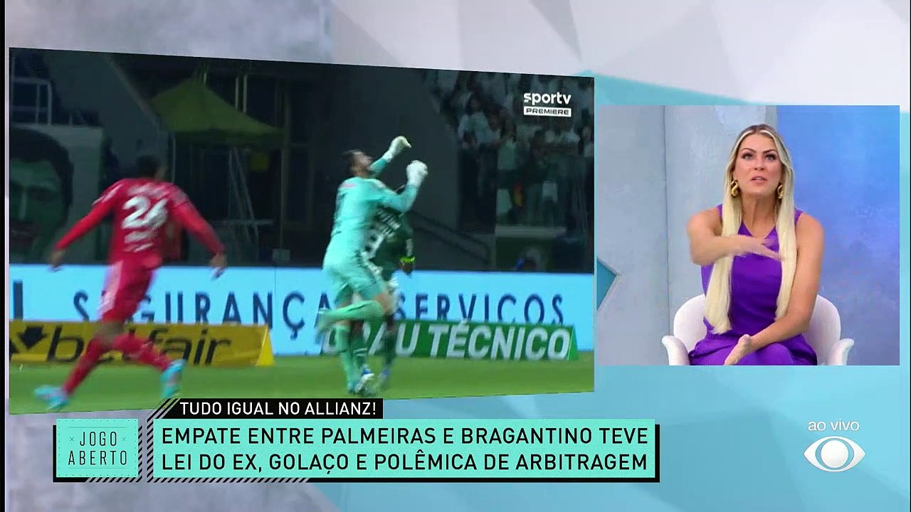 Denilson: "Cleiton fez falta em Endrick, pênalti não marcado para o Palmeiras"" 16/05/2023 12:12:13