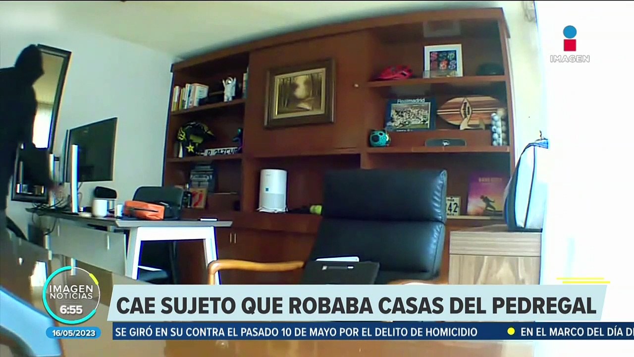 Cae sujeto que robaba casas en Jardines del Pedregal