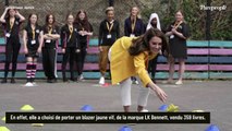 Kate Middleton estivale en blanc : elle complète son look avec un blazer jaune à plusieurs centaines d'euros