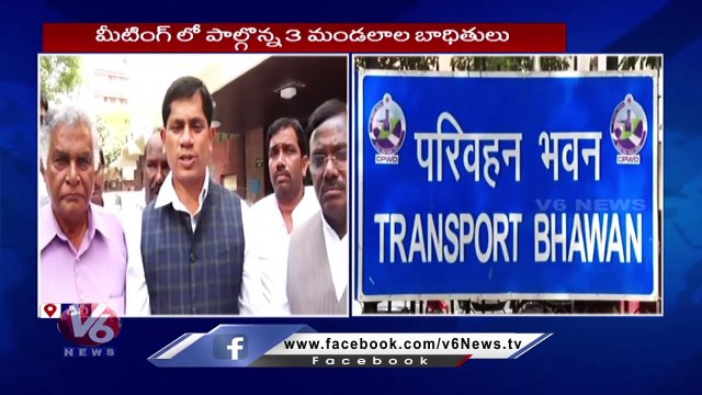 BJP Leader Vivek Venkata Swamy Requests Nitin Gadkari Over Farmers Losing Land With NH63 _ V6 News