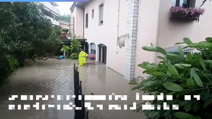 A Cesena esondato il fiume Savio: il video della citt? allagata
