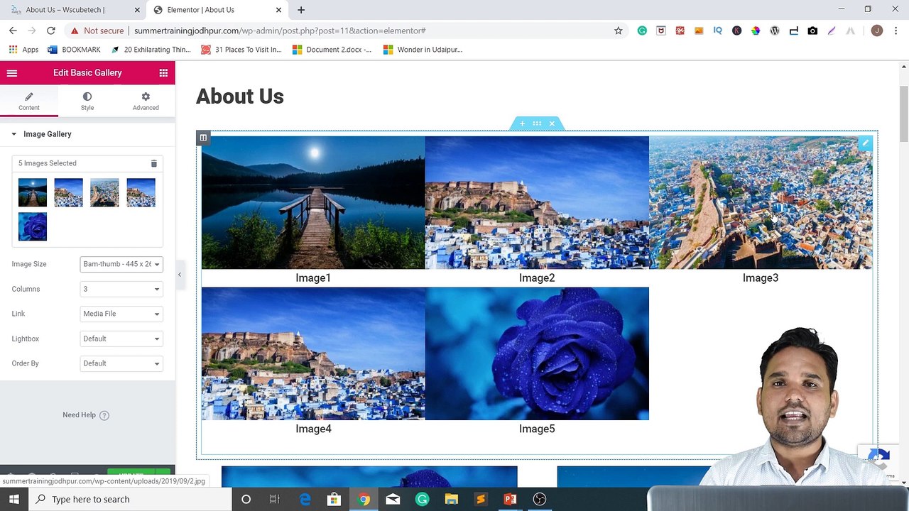 Learn How to Add Image Gallery with Elementor in WordPress _ Elementor Page Builder-(1080p)