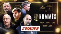 Nommés : le meilleur entraîneur de Ligue 1 - Foot - Trophées UNFP
